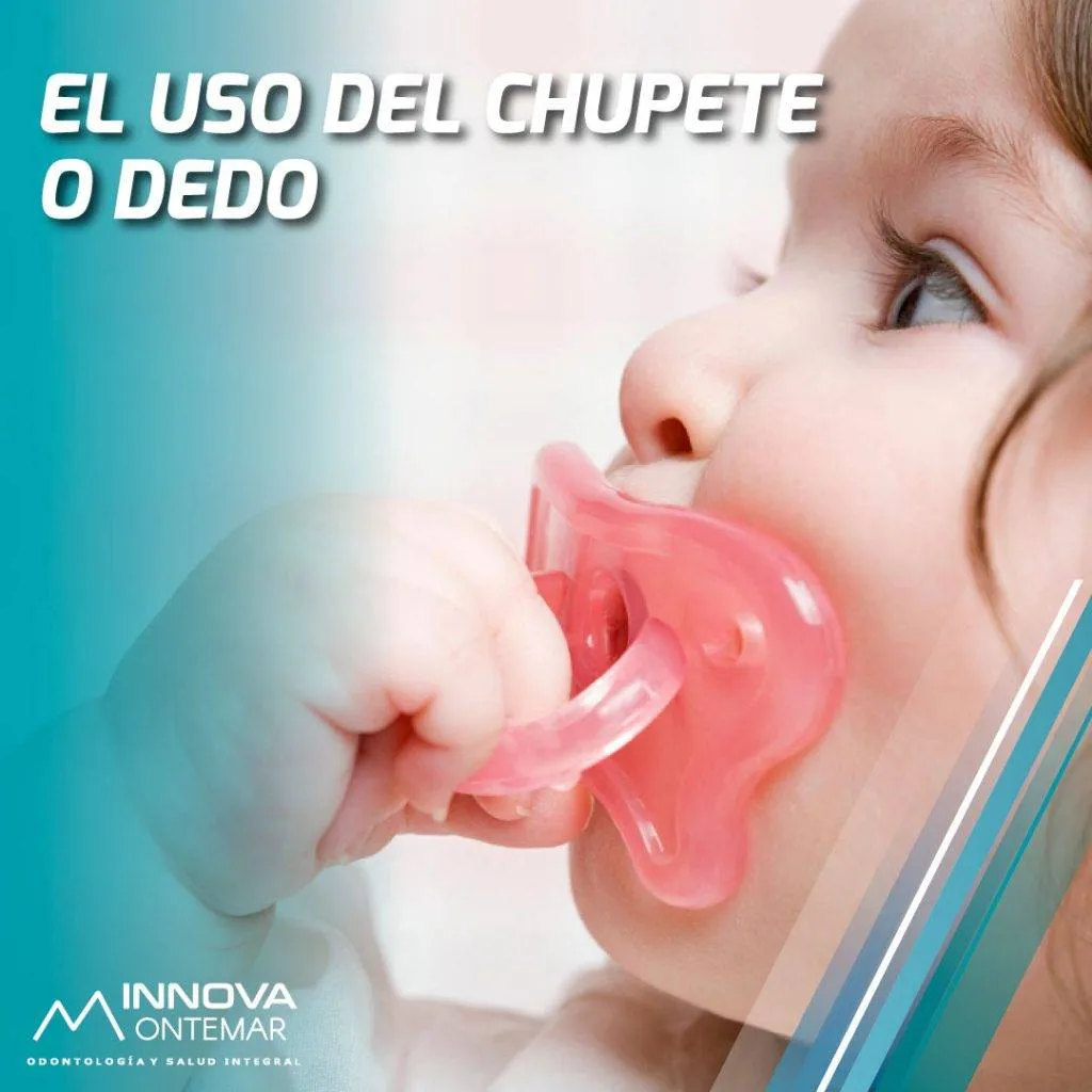 imagen de niño con chupete para bebés