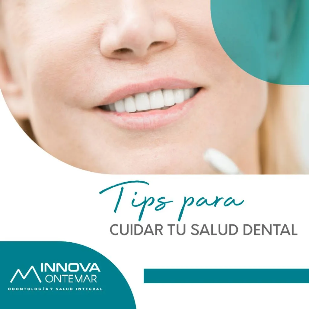 imagen de mujer sonriendo y mostrando dientes bien cuidados